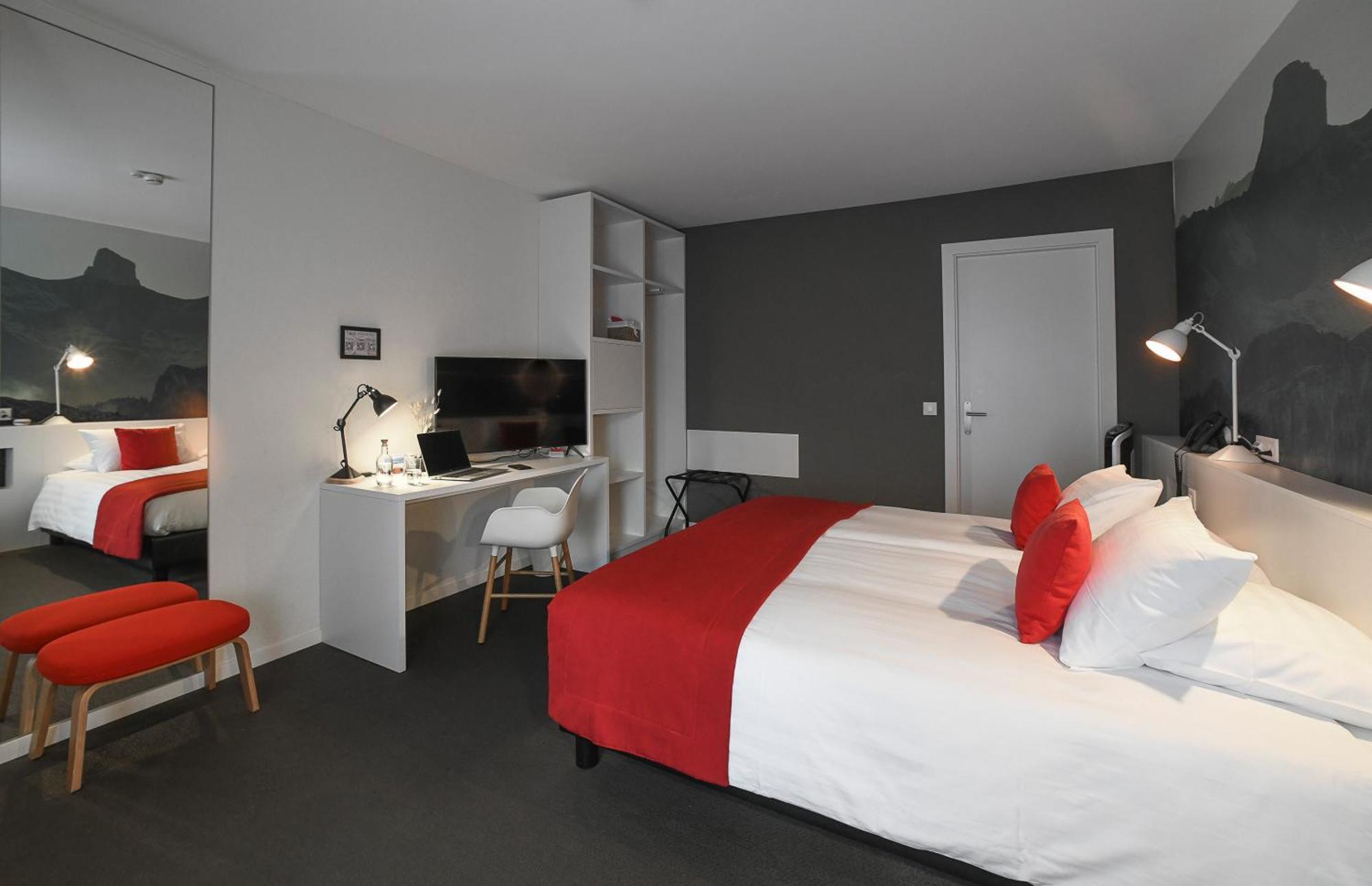 Home Swiss Hotel Женева Номер фото