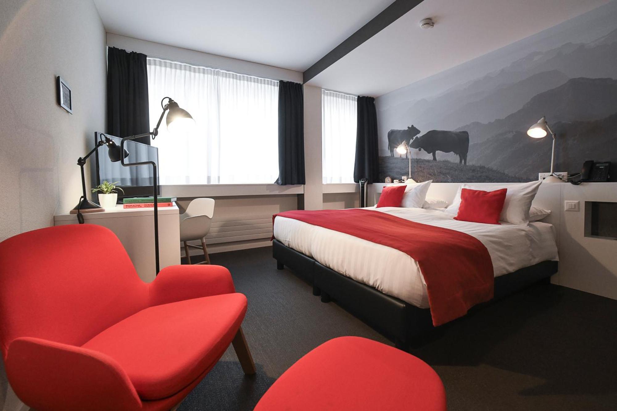 Home Swiss Hotel Женева Номер фото
