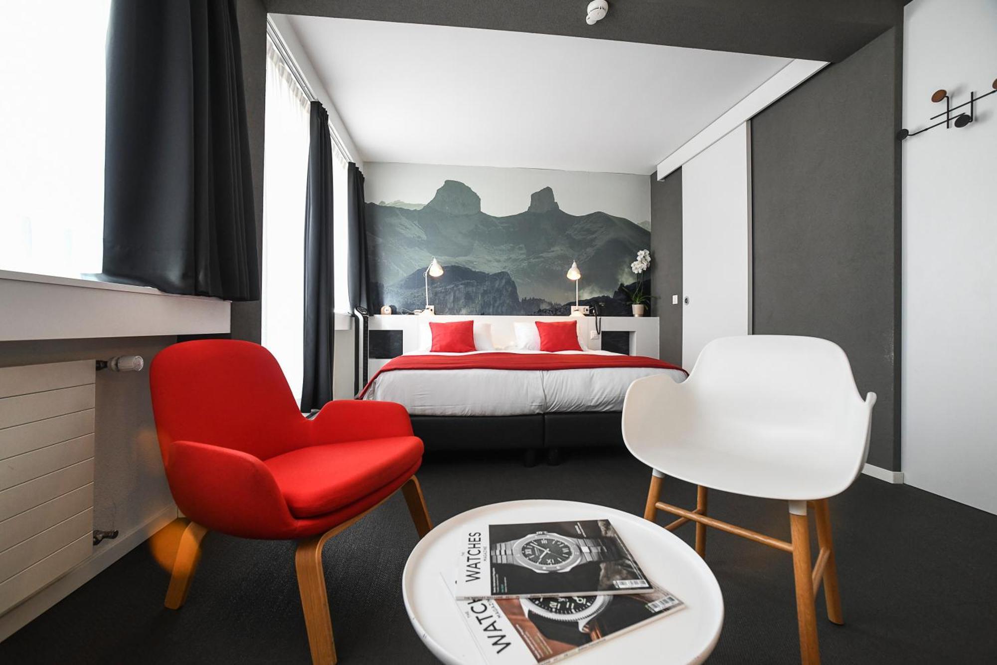 Home Swiss Hotel Женева Номер фото