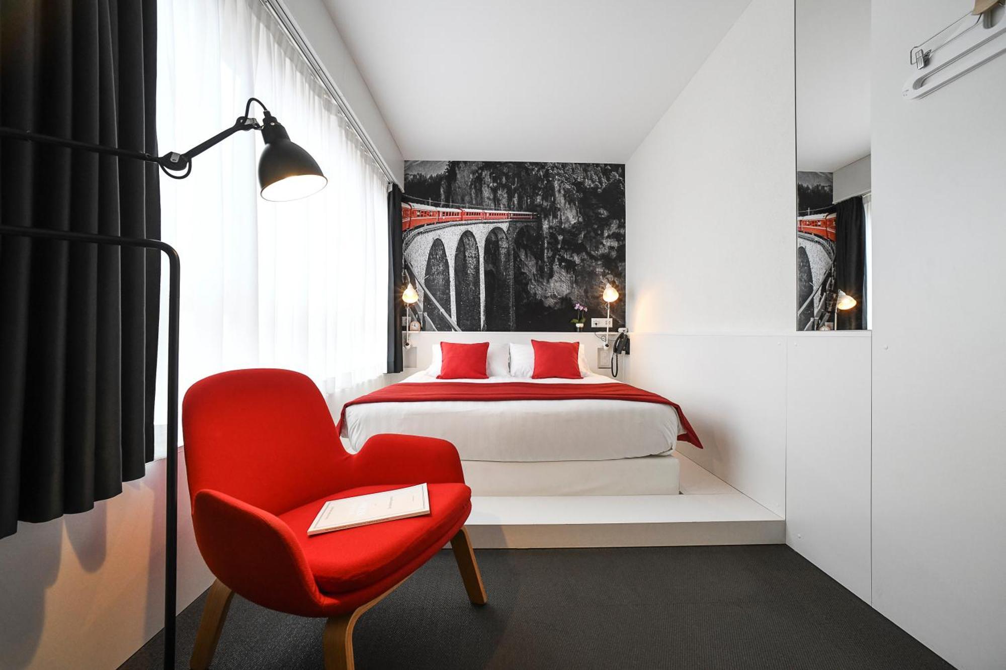Home Swiss Hotel Женева Номер фото